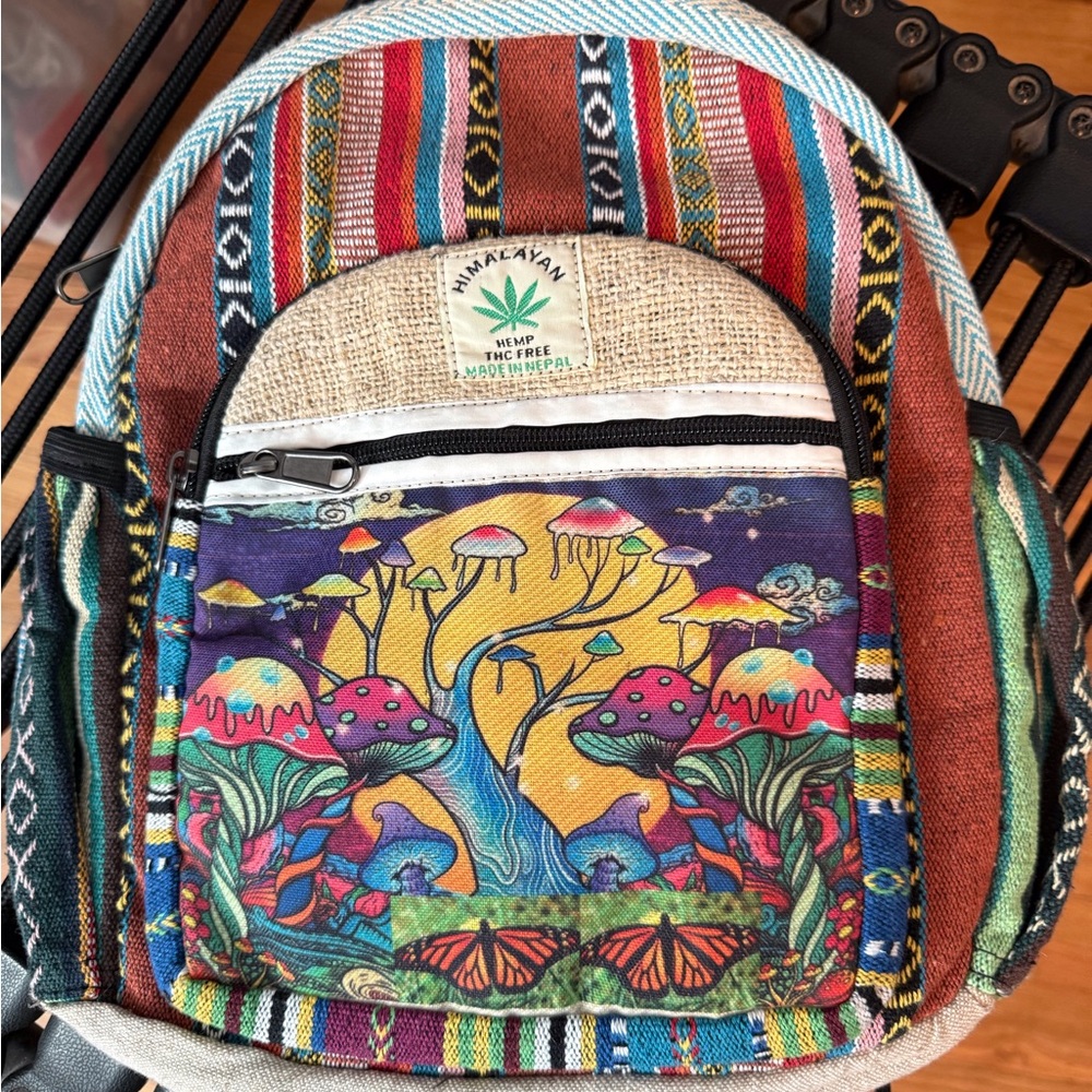Himalayan Small Hemp Backpack, NWOT